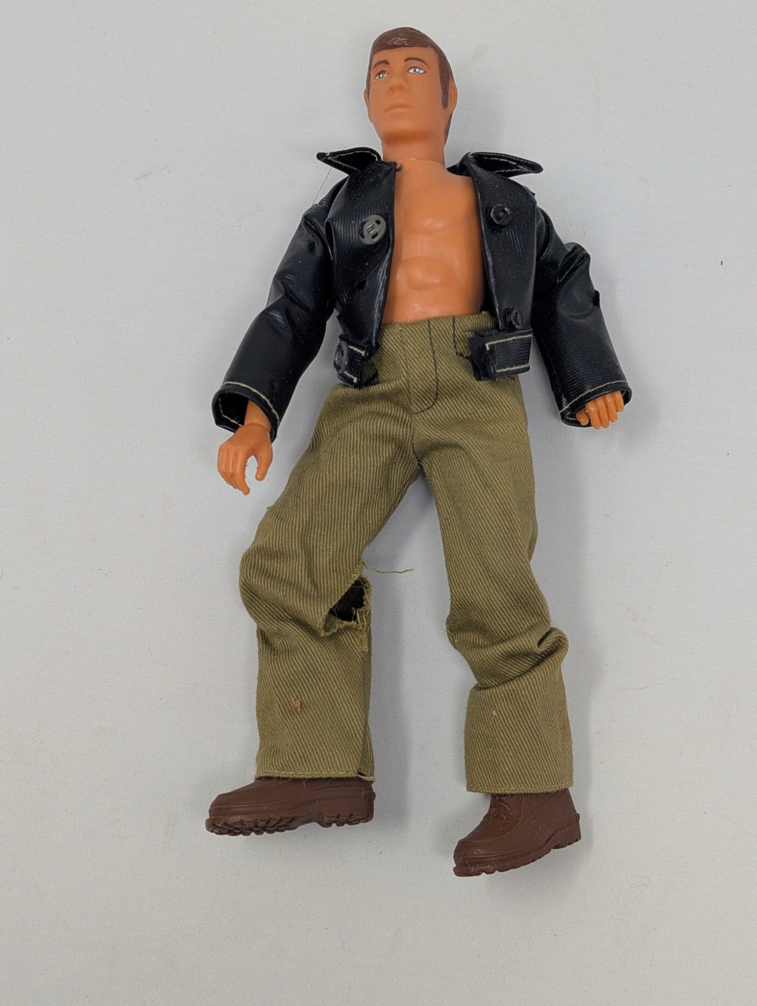 1971 Mego Action Jackson with Motorcycle Jacket — vintage relic from Dedstok Relics