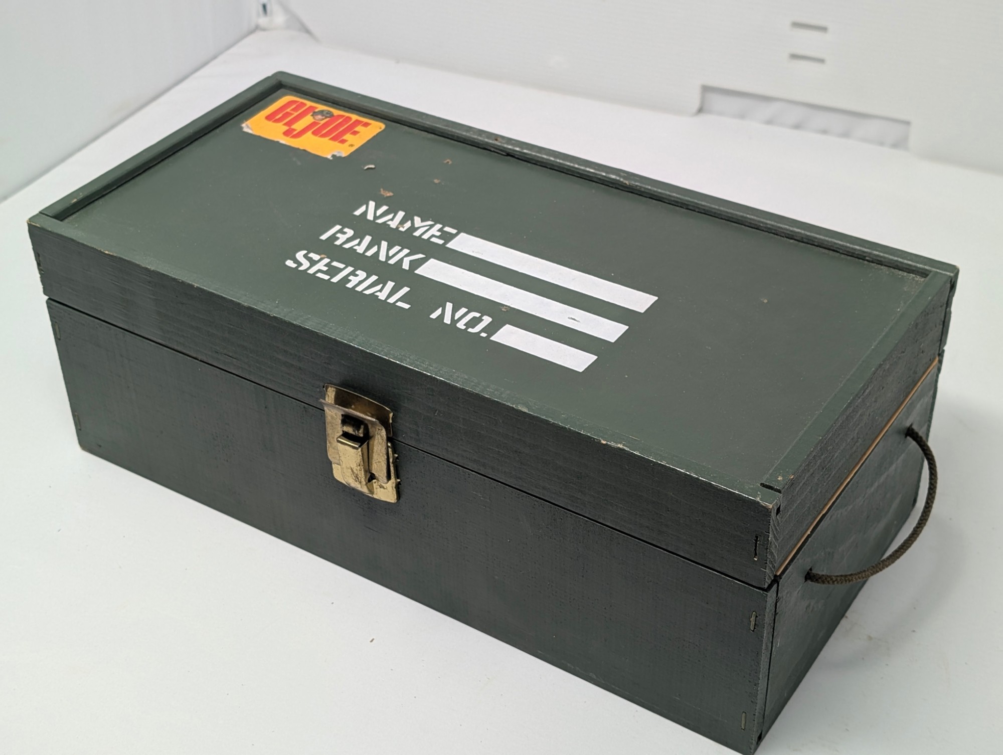 1975-76 G.I. Joe Adventure Team Footlocker — vintage relic from Dedstok Relics