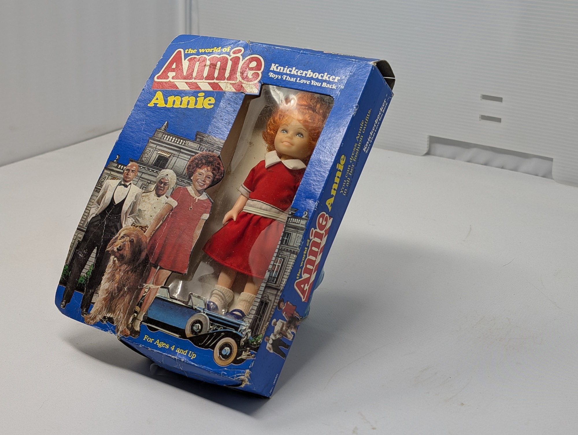 1982 Knickerbocker The World of Annie 6-Inch Doll in Box — vintage relic from Dedstok Relics