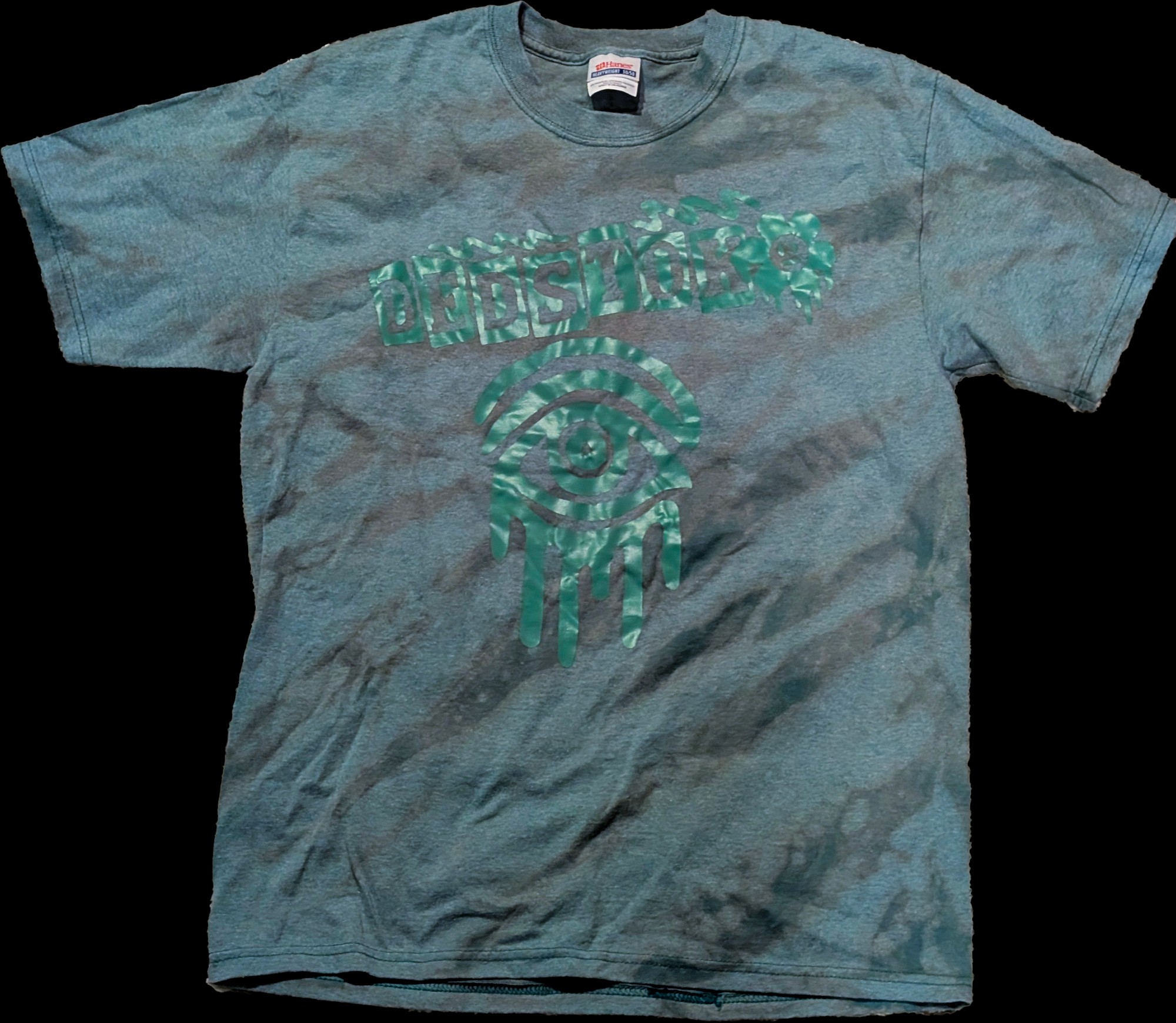 Dedstok Relics All-Seeing Eye Dye Tee — vintage relic from Dedstok Relics