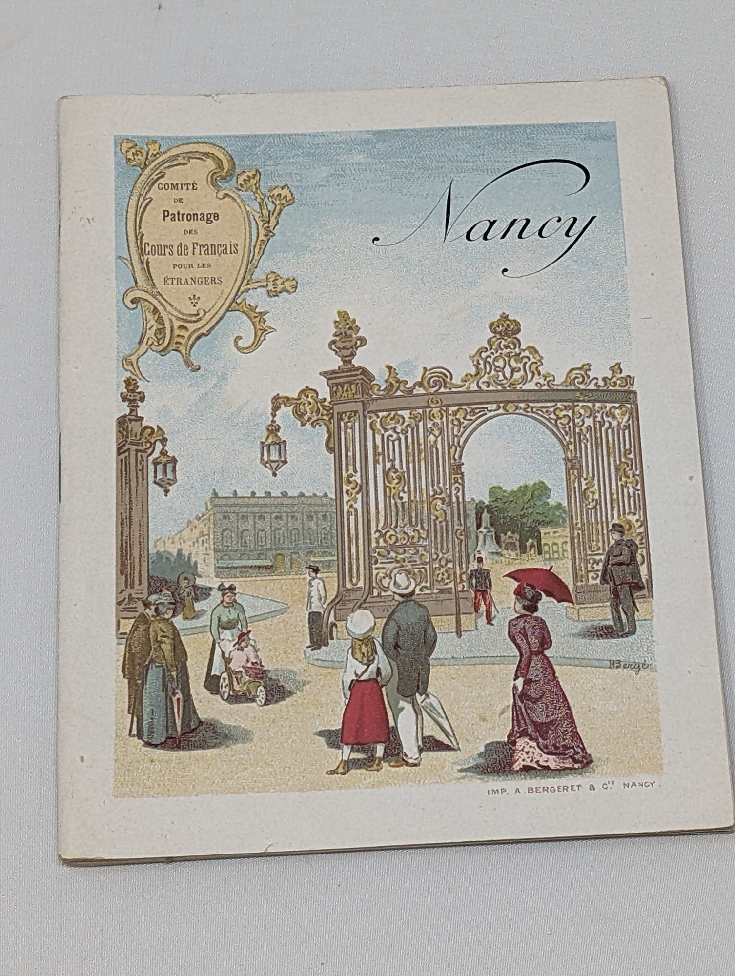 Early-20th-Century Nancy France Cours de Français pour les Étrangers Brochure — vintage relic from Dedstok Relics