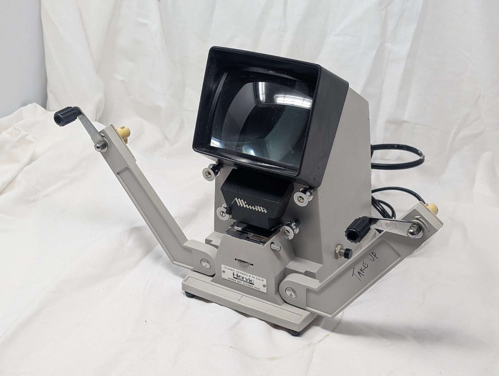 Hervic Minette S-5 Super 8 / Single 8 Viewer Editor — vintage relic from Dedstok Relics