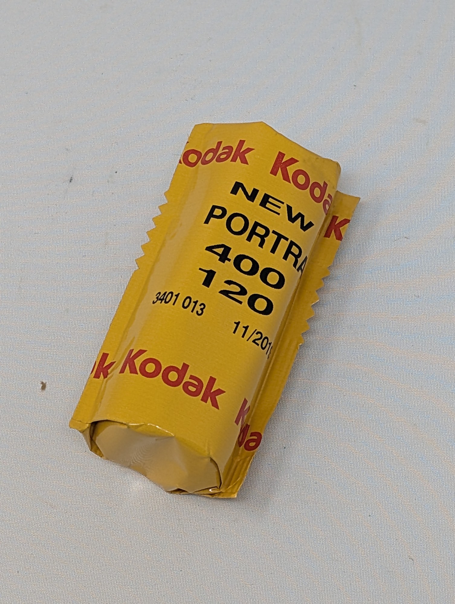 Kodak Portra 400 120 Color Negative Film — Expired 11/2019 — vintage relic from Dedstok Relics