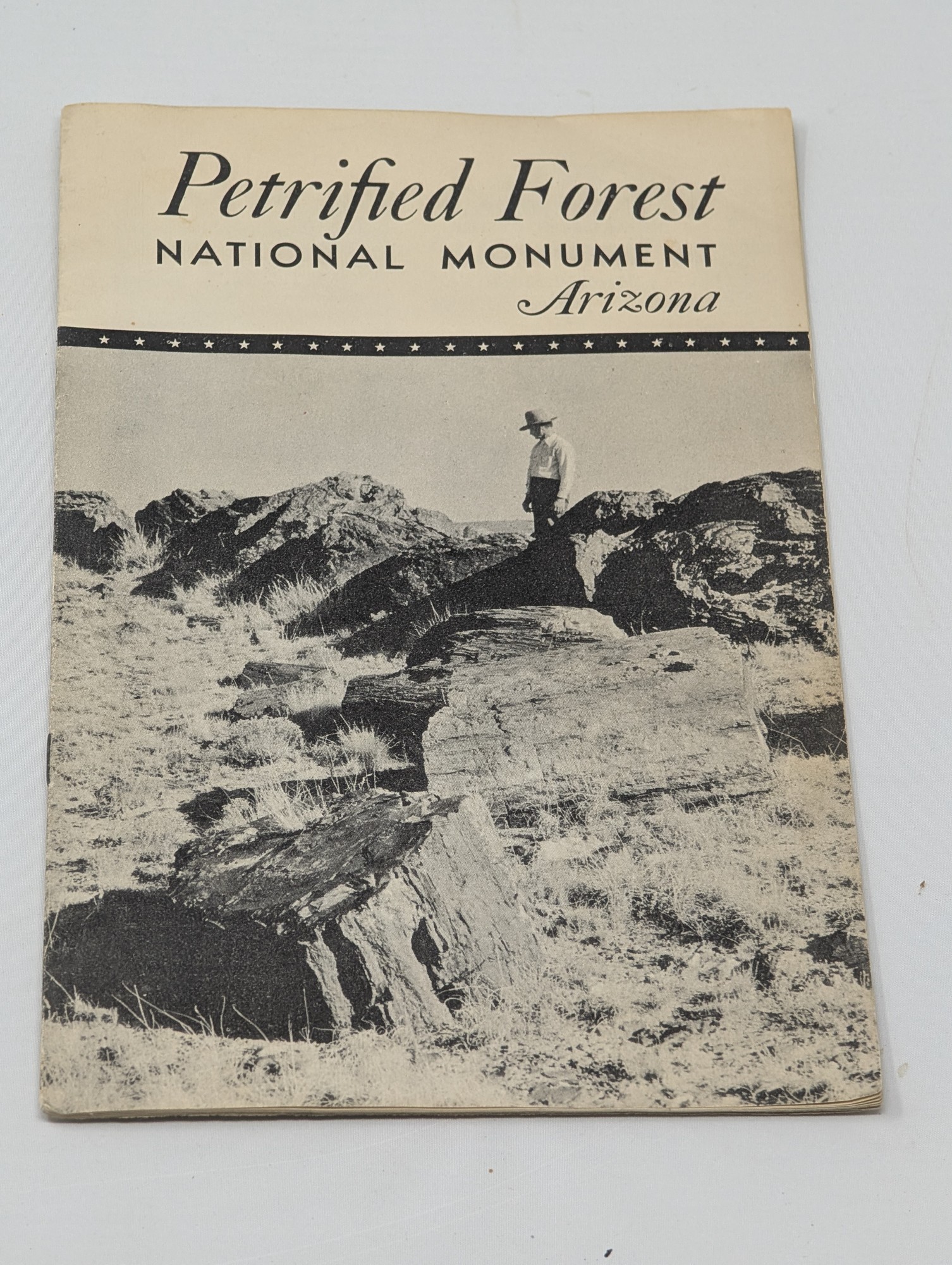 c.1950 Petrified Forest National Monument Arizona Booklet — vintage relic from Dedstok Relics