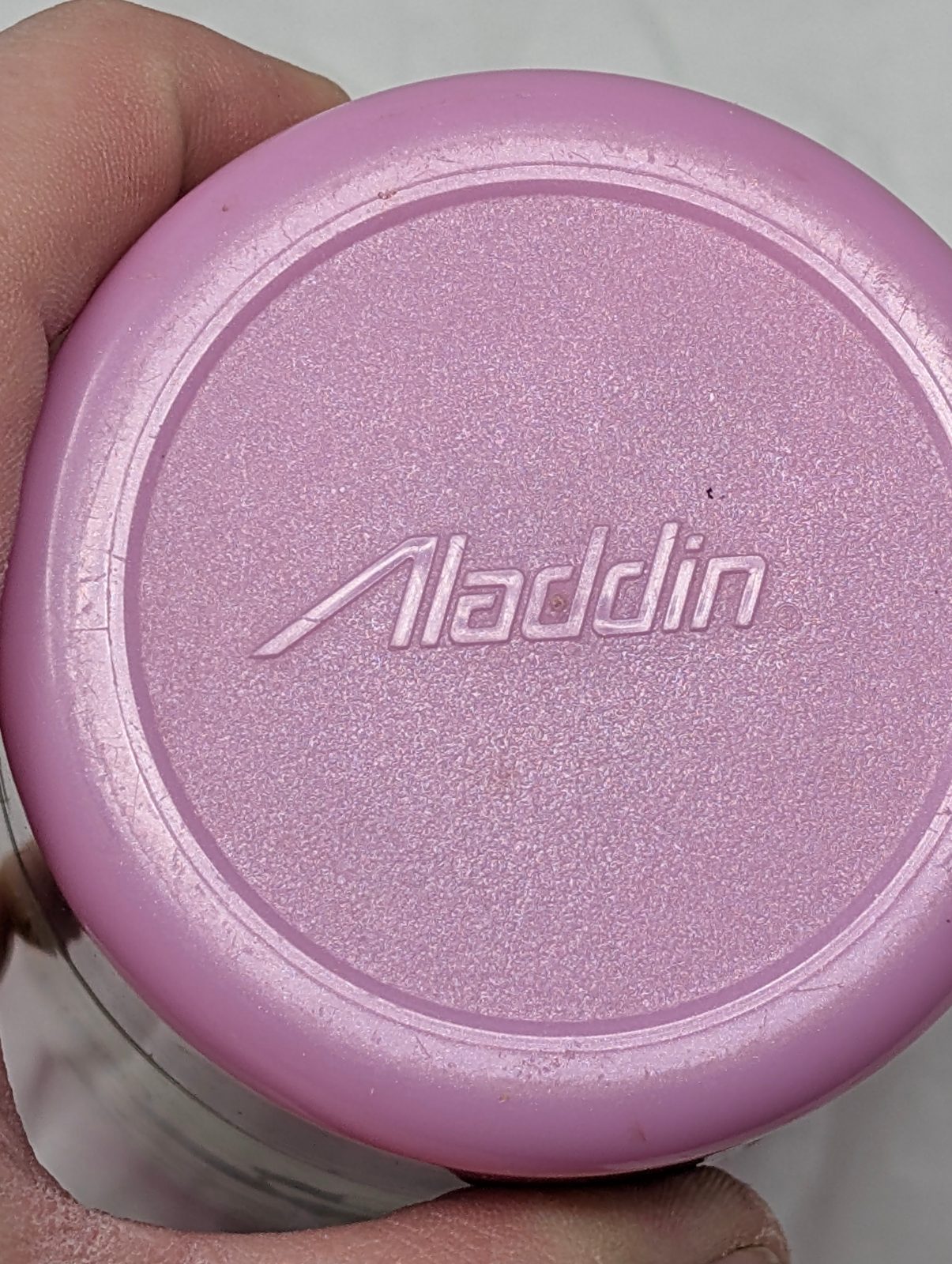Vintage Disney Mickey & Minnie Aladdin Thermos — vintage relic from Dedstok Relics