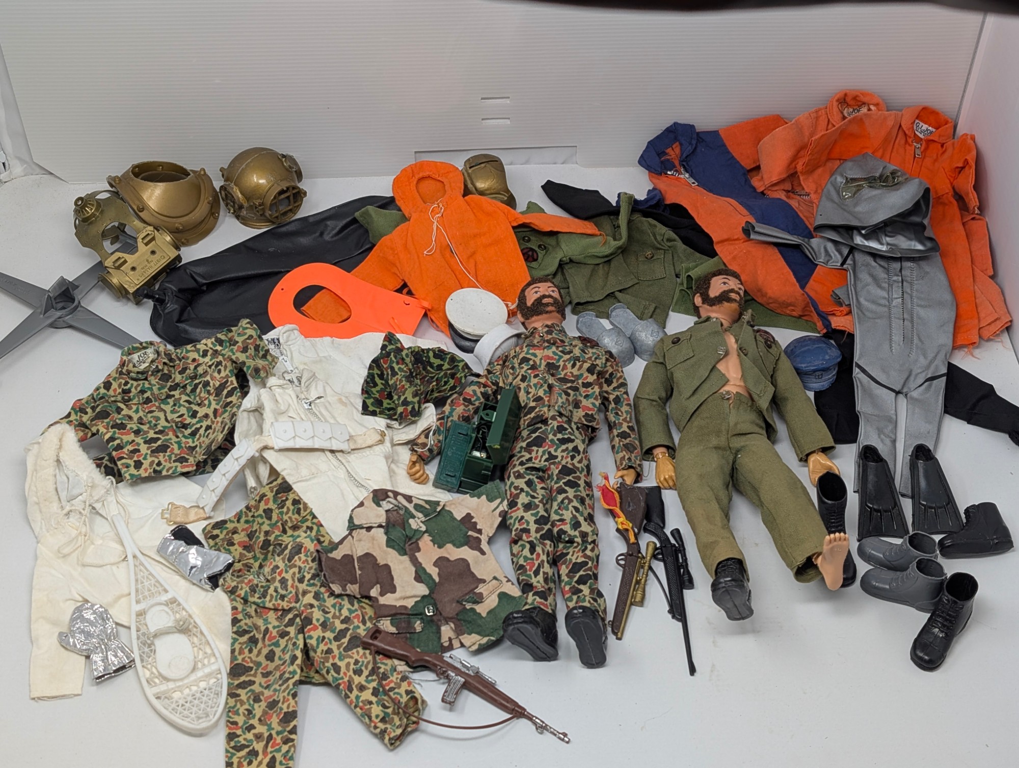 Vintage G.I. Joe Adventure Team Figures & Gear Lot — vintage relic from Dedstok Relics