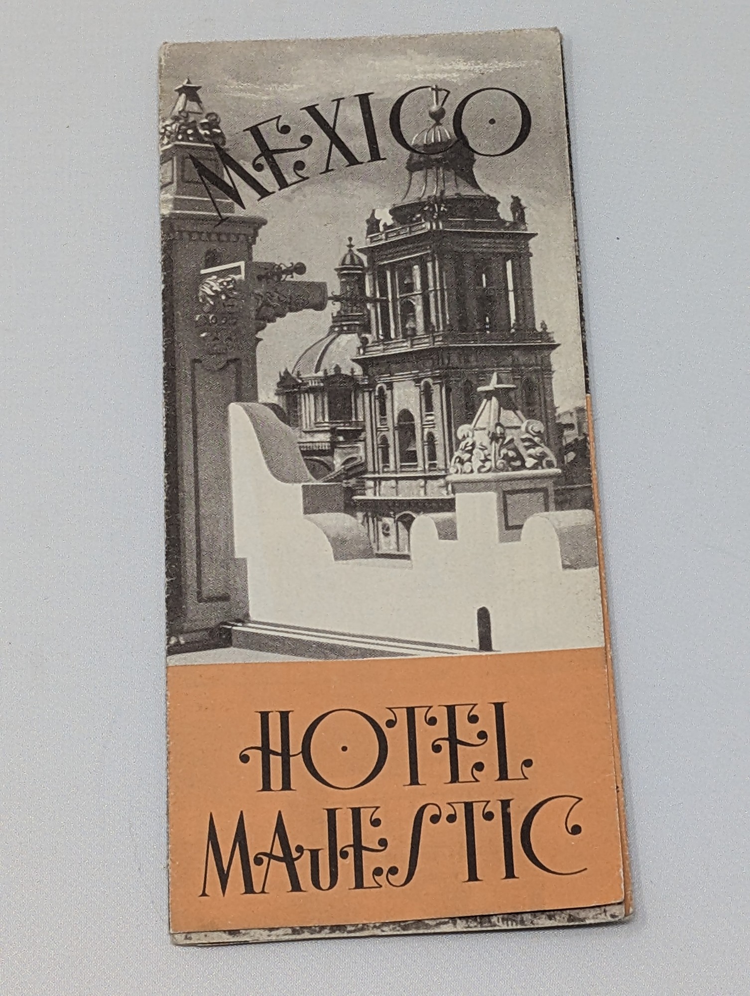 Vintage Hotel Majestic Mexico City Travel Brochure — vintage relic from Dedstok Relics