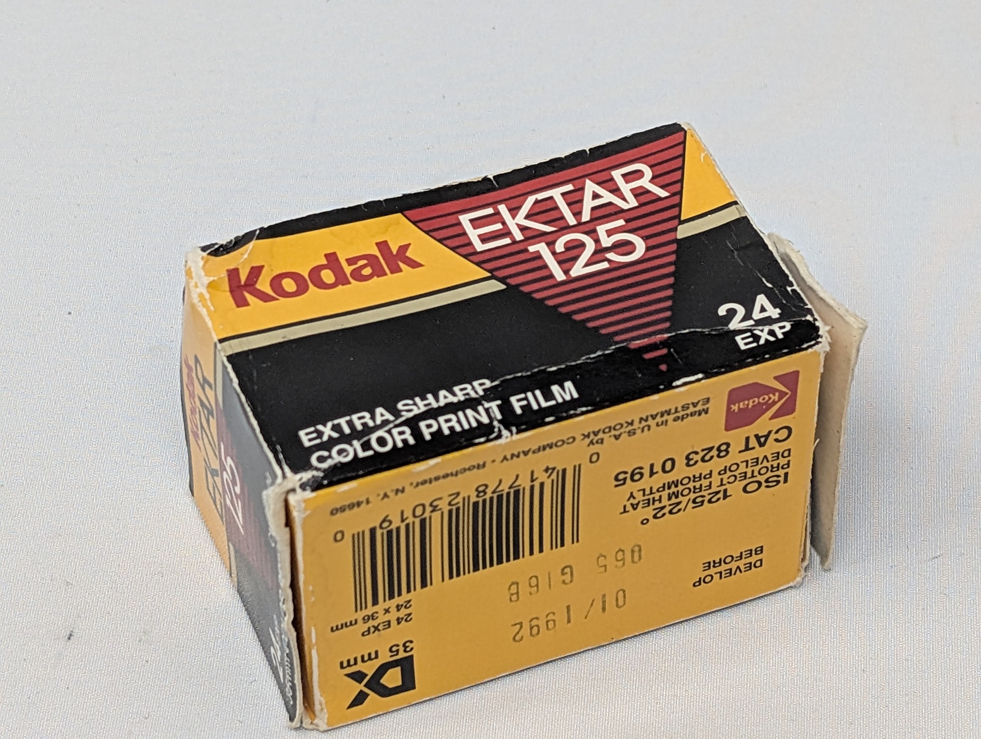 Vintage Kodak Ektar 125 35mm Color Film — 24 Exposure — vintage relic from Dedstok Relics