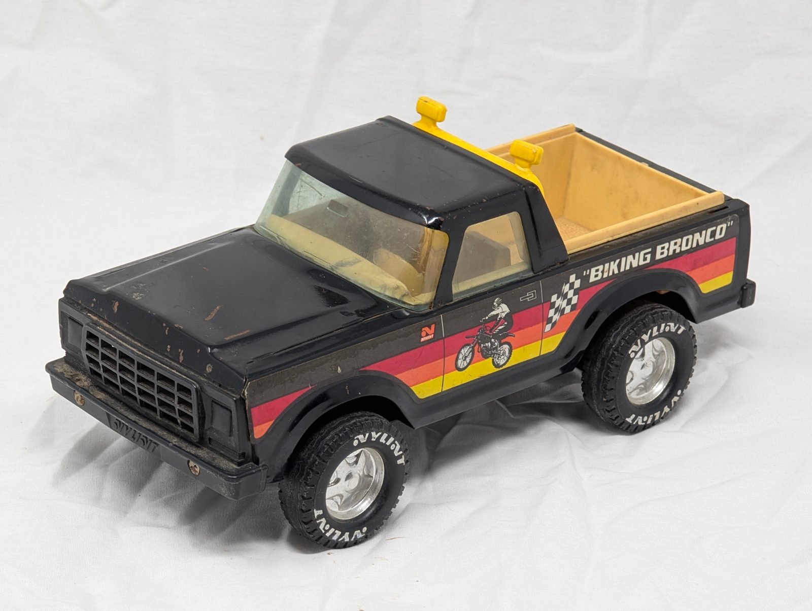 Vintage Nylint Biking Bronco Pressed-Steel Pickup Truck — vintage relic from Dedstok Relics