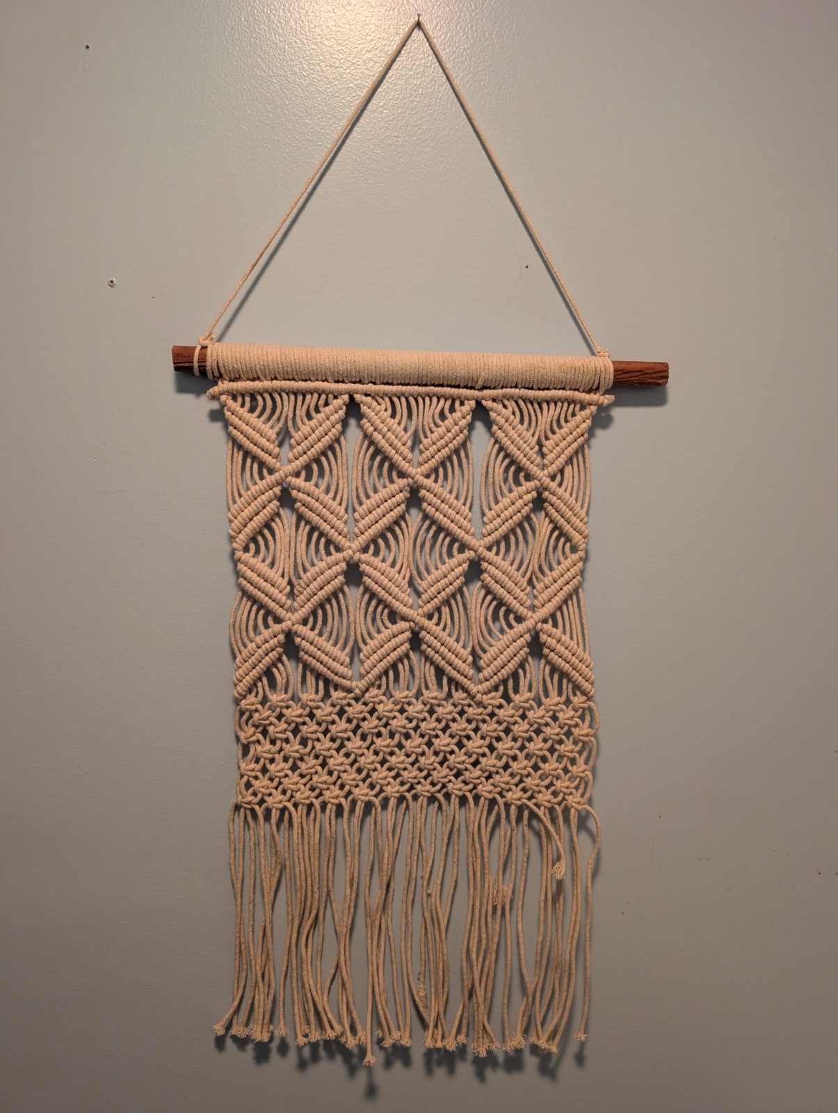 Vintage-Style Macrame Wall Hanging — vintage relic from Dedstok Relics