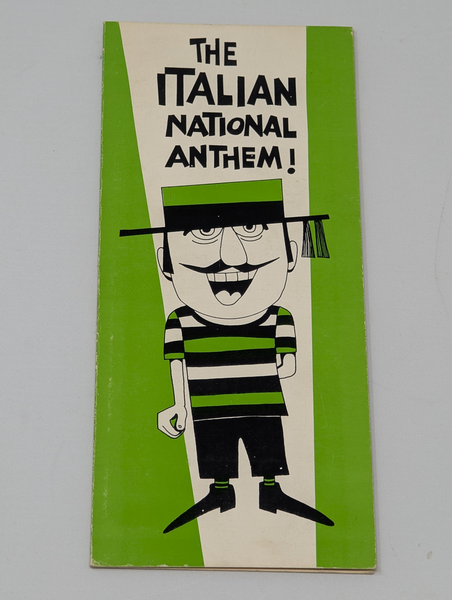 Vintage “The Italian National Anthem!” Novelty Card — vintage relic from Dedstok Relics