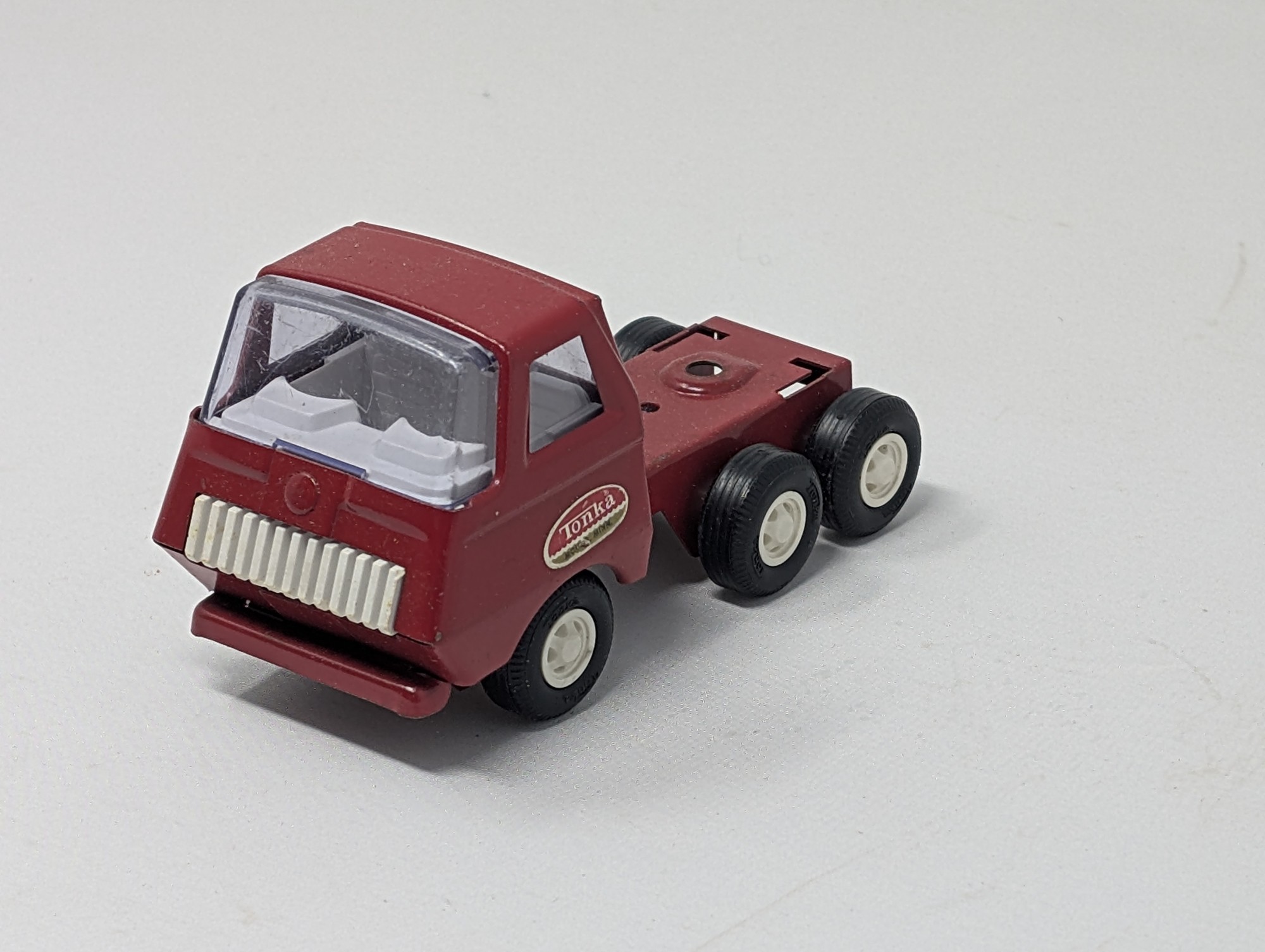 Vintage Tiny Tonka No. 635 Car Carrier Tractor Cab — vintage relic from Dedstok Relics